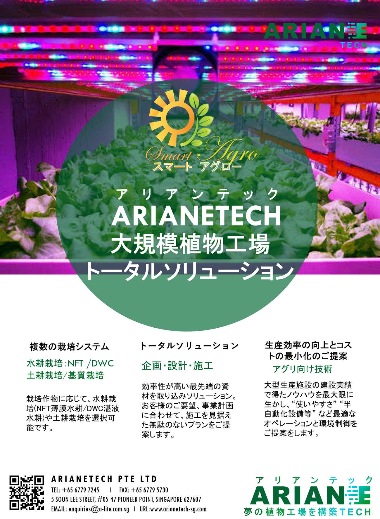 アリアンテック植物ソリューション1